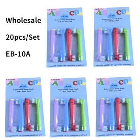 20/4 st El-tandborsthuvuden för Oral B Sensitive Ersättning EB17Ultra EB10A SB-17A EB17S EB50Ultra EB17P EB10A