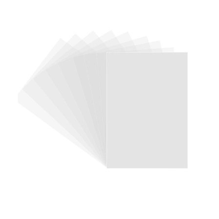 Krympeplastark til hobby, Krympeplastark i størrelse Shrinky Dink, Mat blankt papir, DIY-håndværk