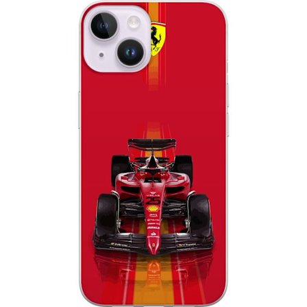 Yhteensopiva Puhelinkuori Apple Apple iPhone 14 Plus Ferrari Formula 1 -auto ikonisessa punaisessa muotoilussa urheilullisella tarkkuudella