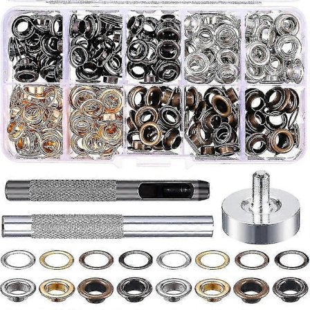 200 stk. sy-maljer, 6 mm metall