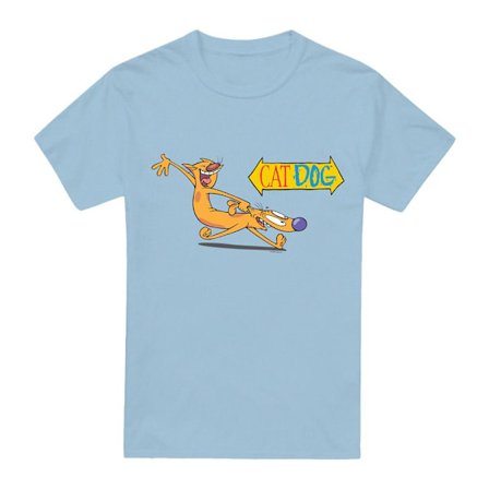 CatDog Herr Yee Haw! T-Shirt XL Ljusblå