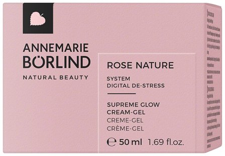 ANNEMARIE BÖRLIND ROSE NATURE Supreme Glow Cream 50 ml, Skincare, Ansigtspleje, Dagcreme