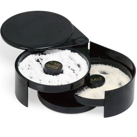 3-etagers bar juice cocktail krydderi boks bartender værktøj opbevaringsboks sukker KLB