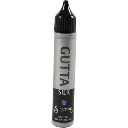 Gutta för sidenmålning - Silver - 30 ml