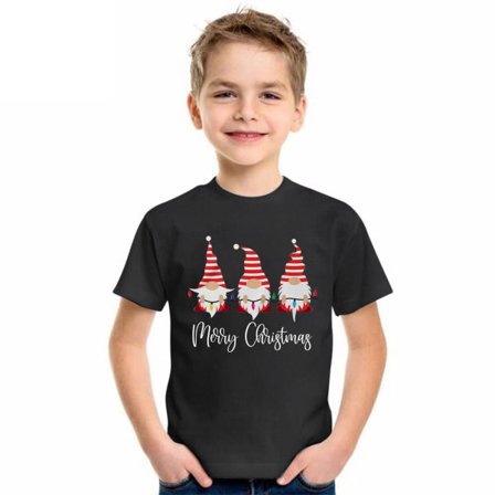 Julkort med rund hals för barn