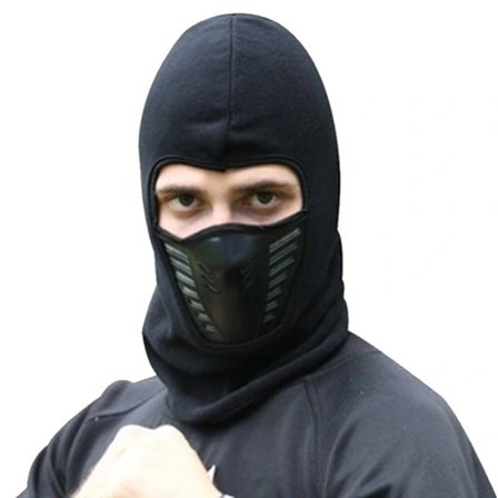 Hot tilbud til lav pris! Tykkere ansigtsvarmer til skiløb, vinter, udendørs, snowboarding, vindtæt C-Glad