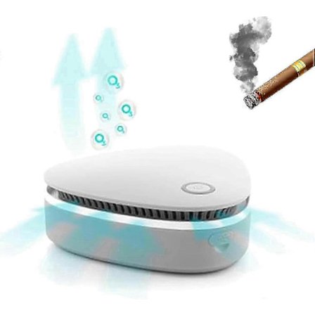 Lugtfjerner Maskine Til Røg Lugt, Røg Lugtfjerner, Ultimativ Lugtfjerner Røg, Luftfrisker Til Hjem, Bil, Køleskab, Skoskab