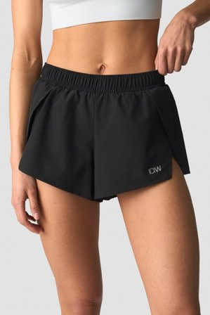 ICANIWILL - Mirage Running Shorts Black- Sport kurze hose - Damen - ICIW