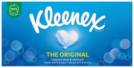 Kleenex Original Box 72 stk, Medicin & Pleje, Forkølelse & Næse, Lommetørklæder