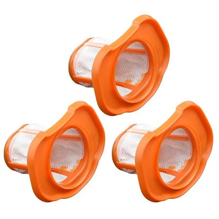 3st filter för Black+decker Bhhv320b Bhhv320j Bhhv520bf Bhhv520bfp Bhhv520bt Bhhv520jf sladdlös dammsugare