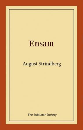 Ensam - Bok av August Strindberg - Häfte
