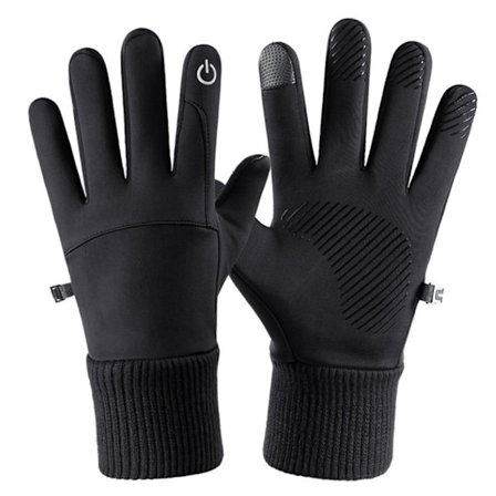 Vinter Varme Handsker Touch Screen Sports Vindtætte Handsker Vandtætte og Anti Slip Cykelhandsker til Vandreture og skiløb