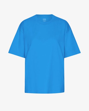 Oversized Organic T-Shirt - Pacific Blue