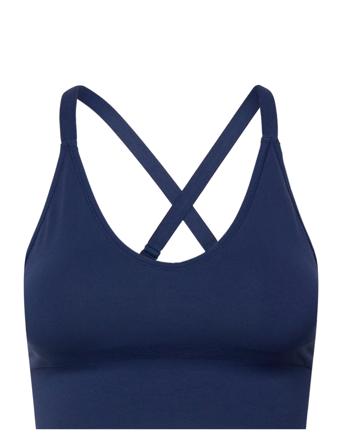 Crossback Seamless Support Bra Lingerie Bras & Tops Sports Bras - ALL Blå Filippa K*Betinget Tilbud