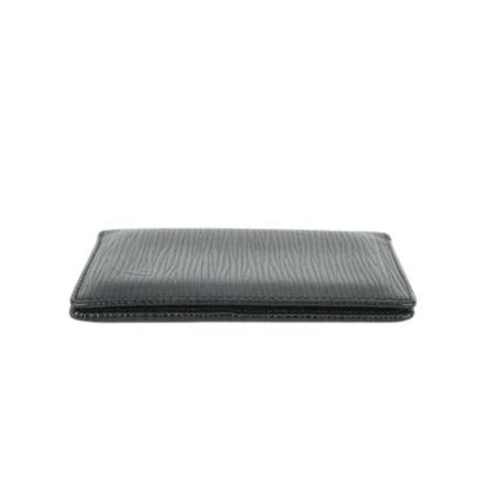 Louis Vuitton Vintage, Pre-owned Leather wallets Zwart, Dames, Maat:ONE Size