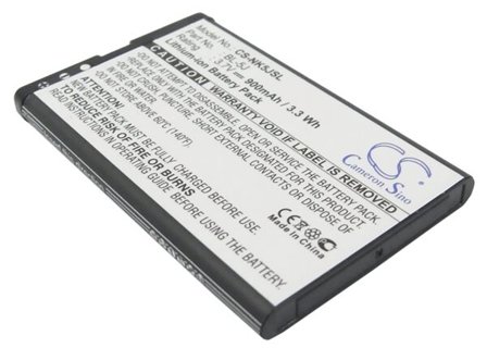 Batteri til SmartPhone, Mobil til Nokia 5800, 5800T, 5800 Xpress Music og andre.