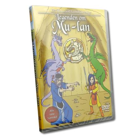 Legenden Om Mulan - Dvd - Tecknad Barnfilm