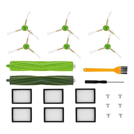 Huvudborste Sidoborste Filter Till I7 I7+/i7 Plus J7 E5 E6 E7