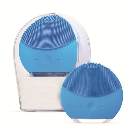 Ansigtsrensebørste | Rejse essentiel | Elektrisk ansigtsmassager | Velegnet til alle hudtyper | Elektrisk ansigtsrenseenhed