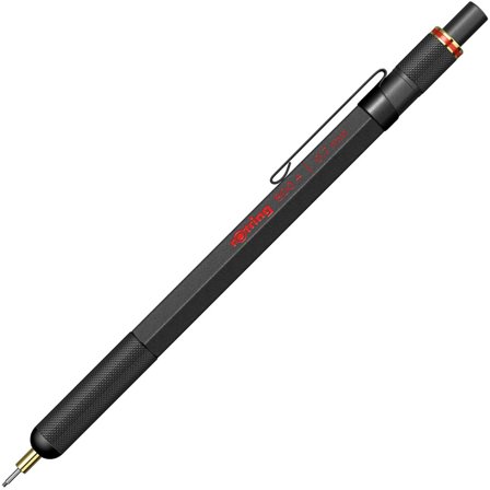 Rotring 800+ Lyijytäytekynä 0.7 Musta