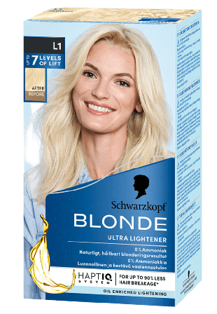 Schwarzkopf Blonde L1 Intensiv Blondering Hårfärg Unisex 153 ML