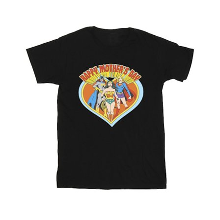 DC Comics Boys Wonder Woman Mother ́s Day T-Shirt 7-8 år Svart