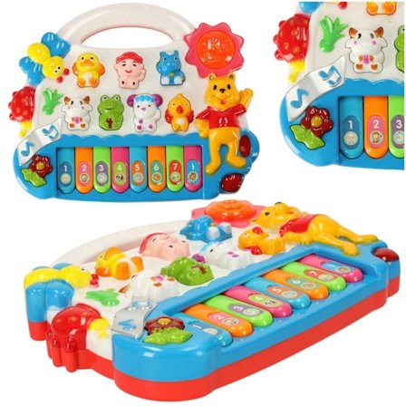 Barnorgelpiano med djurljud[CO]