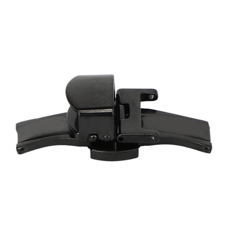 18 mm ruostumattomasta teräksestä valmistettu kellon rannekkeen lukko, kaksoispainikkeella, kellosepän korjaustyökalu