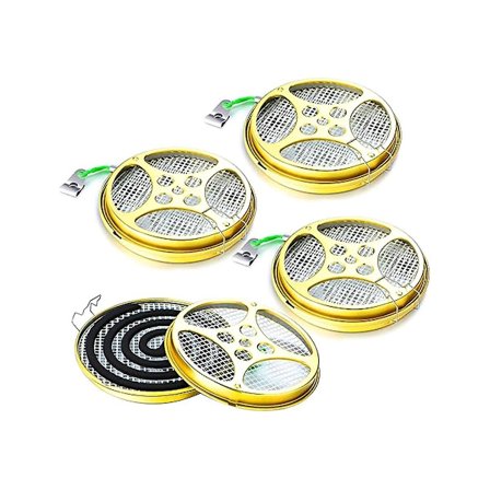 Kannettava hyttyskierrepidike - hyttyskierre ja suitsukepoltin ulkokäyttöön, uima-altaan reunalle, terassille, kannelle, c (FMY)