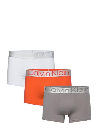 Trunk 3Pk Boksershorts Beige Calvin Klein*Betinget Tilbud