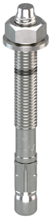 Sormat S-KA+ Genomsticksexpander M8, FZB 112 mm, 40-pack, Infästning