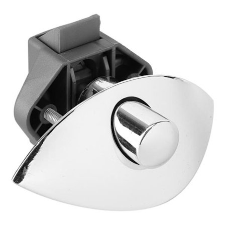 Marine RV Skabslåge Tryklås Skuffe Knaplås Krom 12-25mm Træ