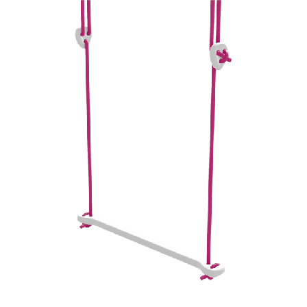 Lillagunga Bone - White Birch Barnmöbler Unisex Lila L