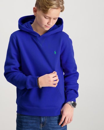 Polo Ralph Lauren Fleece Hoodie Blauw Hoodies Jongens - Kids Brand Store