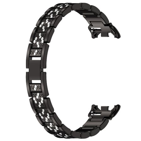 Byte av armband i rostfritt stål SVART 1 - stock