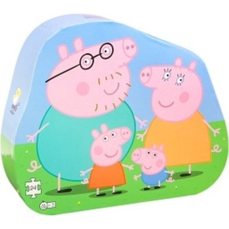 Peppa Pig Puslespil, Familie - Barbo Legetøj