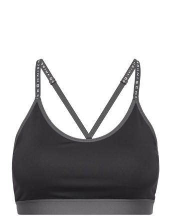 Lynda Strap Sportsbra Black Röhnisch