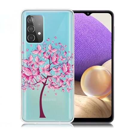 Deco Samsung Galaxy A32 5G etui - blomster træ