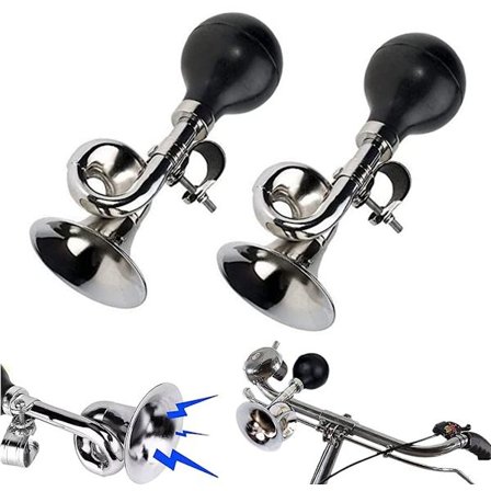 2x Cykelhorn - Cykelklocka - Horn För Cykel - Cykelklocka För Barncykel - Lufthorn - Cykelklocka För Barn - Cykelstyre
