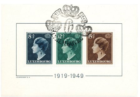 Luxembourg 1949 - MICHEL Blok 7 - Stemplet