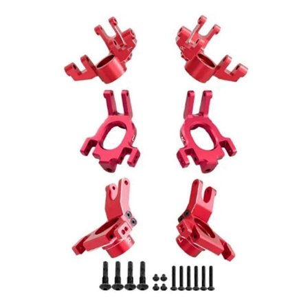 Metall C-Navsete C Styrekopp Bakakselkopp for ARRMA 1/10 KRATON OUTCAST 4S V2 1/8 Mojave 4S RC Deler