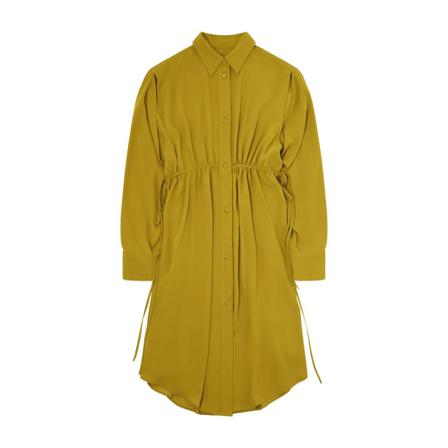 MM6 Maison Margiela Midi Kjole Gul, Dame