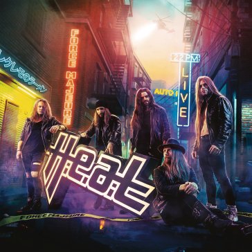 Force majeure ltd. yellow lp gatefold H.E.A.T.