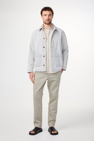 NN.07 Theo 1420 Chino Male Green Organic Cotton