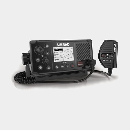 Fixed VHF Simrad RS40-B, with AIS transponder (receiver & transmitter) & external GPS antenna