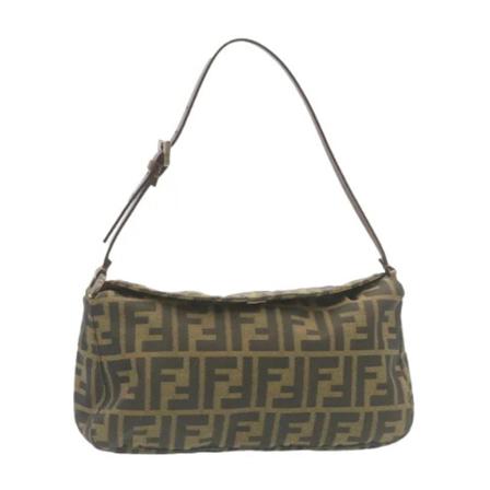Fendi Vintage Pre-owned Canvas totes Brun, Dame Vintage Tasker, Størrelse: ONE Size