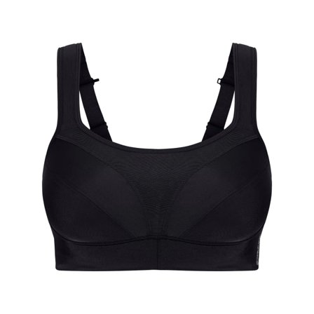 Stay in Place High Support Sports Bra E-cup Women undergarment Black 85