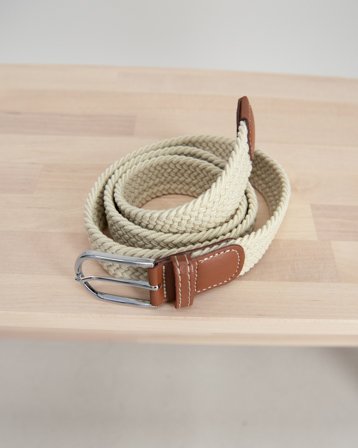 RYVLS Braided Belt Beige Skärp/Bälten Kille - Kids Brand Store