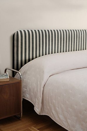 Jotex - Pääty 180 Cm Musta-valkoraidallinen Musta-valkoraidallinen - MOLTON - Osta Sängynpäädyt Jotex