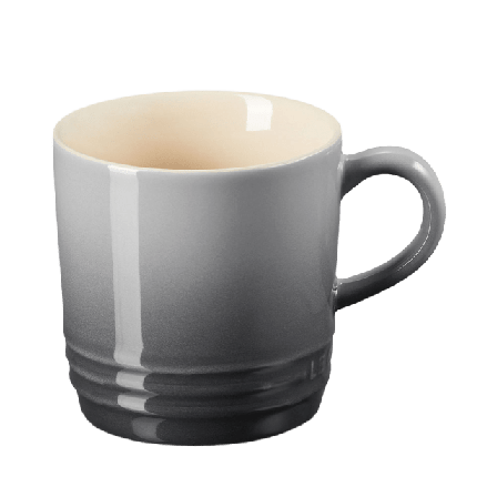 Le Creuset Kaffemugg 200 ml stengods Flint Kök & matlagning Grå